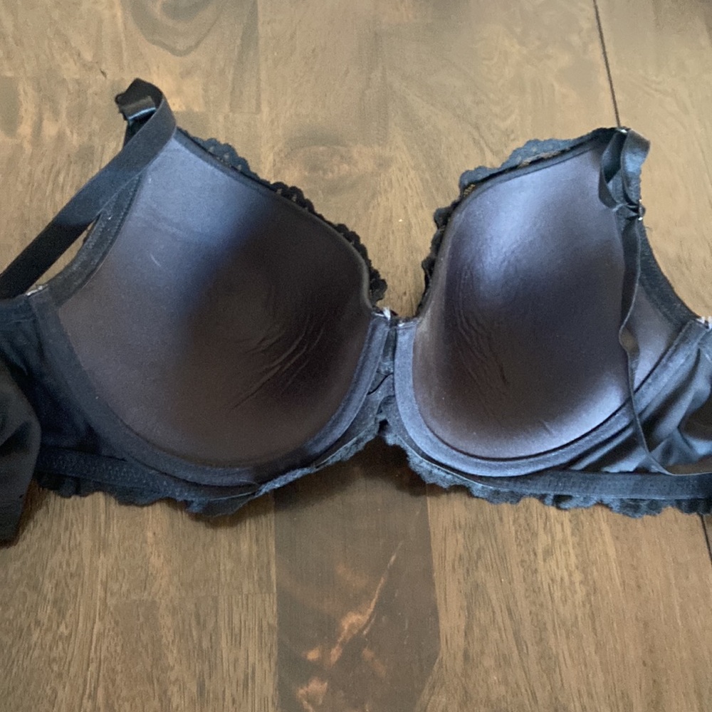 Smart and Sexy 42C black lace bra style SA965 like new - Picture 10 of 10